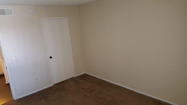 Bedroom is very spacious with walk in closets in our 1 bedrooms.  2 bedrooms have plenty of closet space as well.