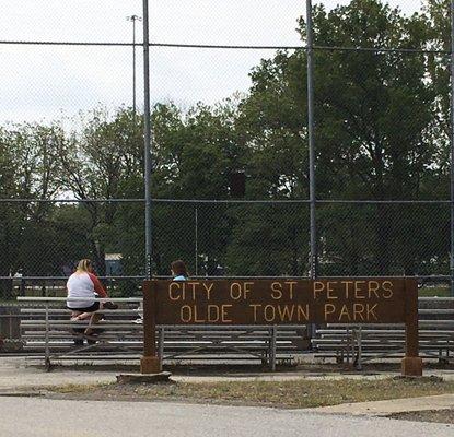 Olde Town (or Old Towne, as listed on the city website), it's still the same St. Peter's park.