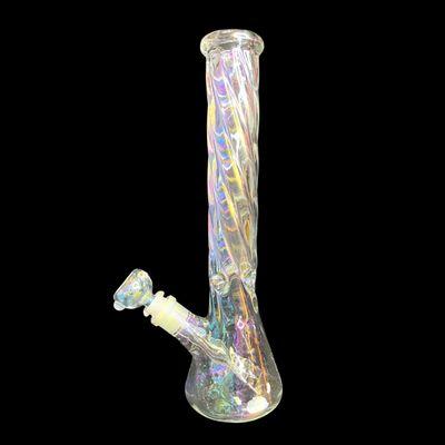 12-inch Iridescent Rainbow Bong