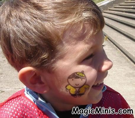 Children's face painting!  MagicMinis.com