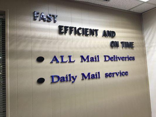 Mail Room Specialist