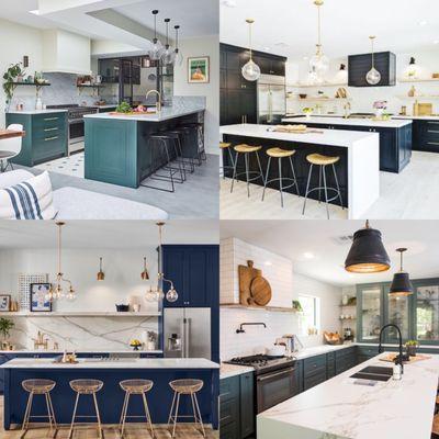 One of my favorite home trends in 2020: moody kitchens