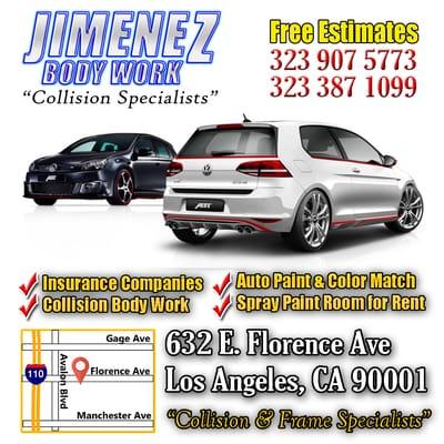 #especialistas #colisión #pintura #automóviles #carrocería #compañíasdeseguros  #LosAngeles #accidente #seguros