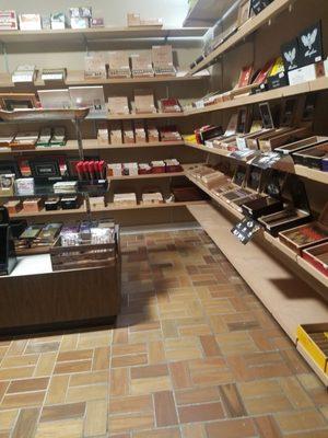 This is about half of the humidor, great selection!