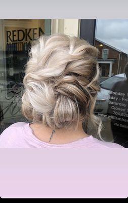 Formal updo