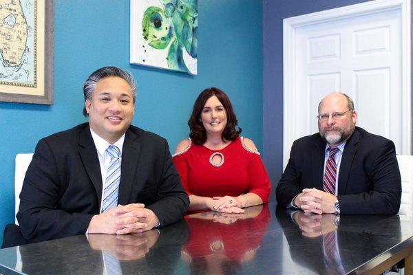 Debbie Ferraro- Owner,  Steve Tran Esq Andrew Fivecoat Esq