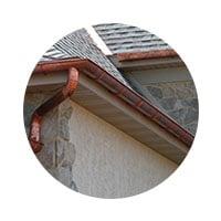 Aluminum is the most popular metal used for gutters. It comes at a low cost, they are easily maintained, and are a great solution.