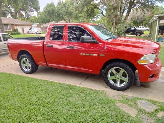 This is a basic inside and out Detail on a Dodge truck.