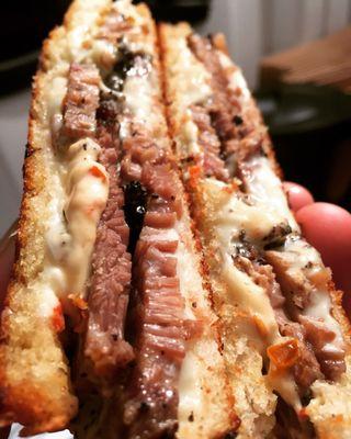 Texas Brisket Grilled Cheese