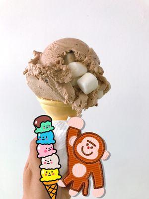 Rocky Road ice-cream