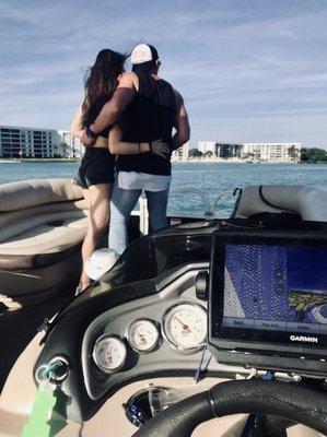 Couple's cruise of the inlet!