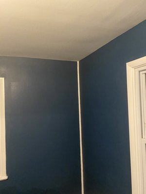 Bedroom paint job