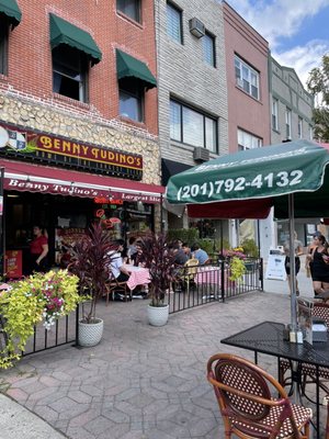 Front of the restaurant