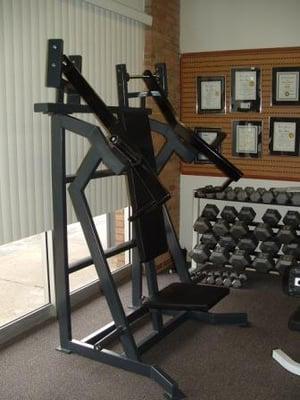 Some equipment and weights at Fantastic Fitness.