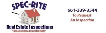 Spec Rite Real Estate Inspections Lancaster CA