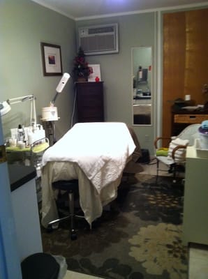 Skin care room