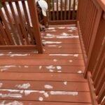 Before - deck painting and staining