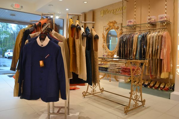 A quick peak at our men's collection at our Flagship store, now in the US!