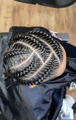 cornrow designs $90