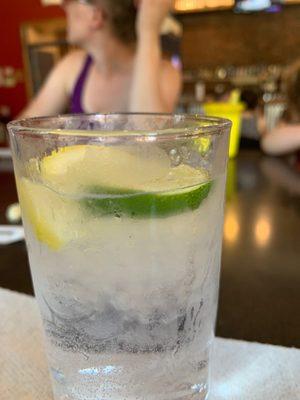 Gin and tonic