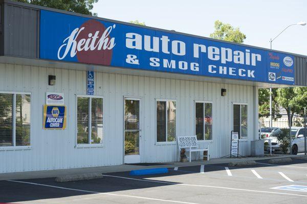 Keith's Auto Repair in Redding, CA! We're your stop for smog checks, diagnosis, auto repair, and more!