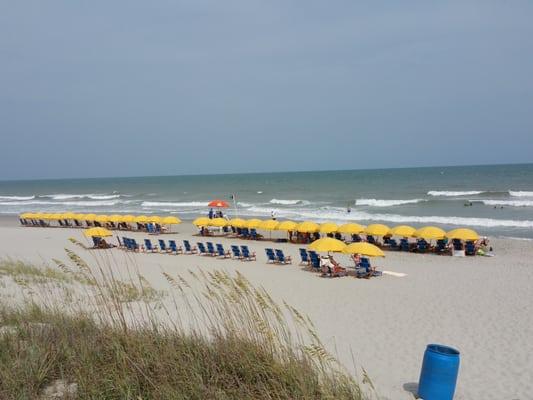 The Private Beach at Grand Dunes Ocean Club