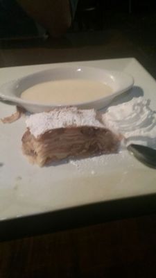 Apple strudel is to die for!!