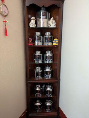 Collection of their teas