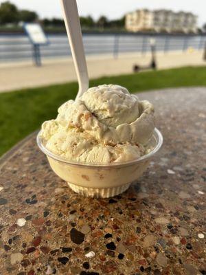 Key lime pie ice cream