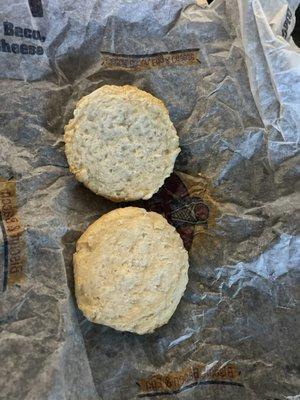 Sausage biscuit. What could be easier? Idiots