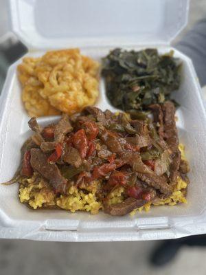 Pepper Steak Plate