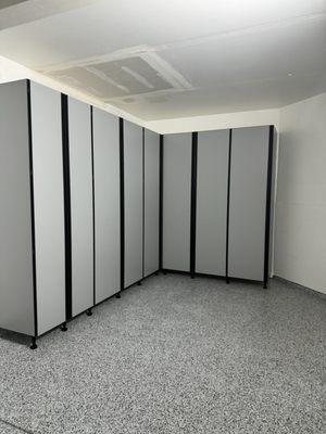 Garage cabinets