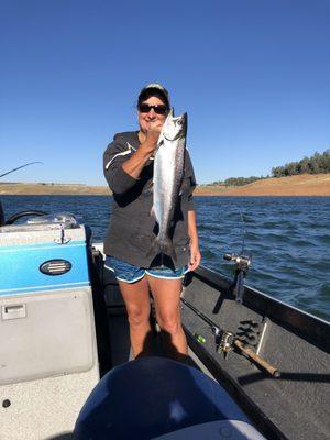 Lake Oroville Salmon