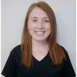 Adrien Napier, dental assistant. Rudolph Family Dentistry in Columbus, Indiana.