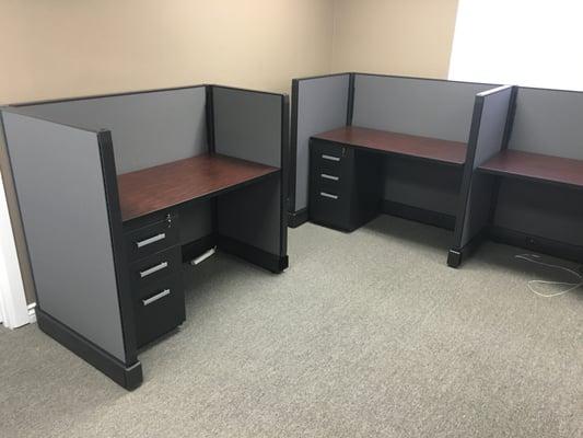 Telemarketing Cubicles, Complete.