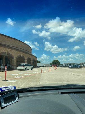 Back area of Langham Creek HS