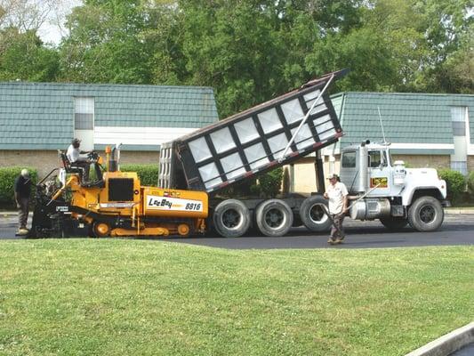 Laying Asphalt