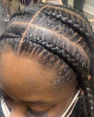 Feed-in Braids