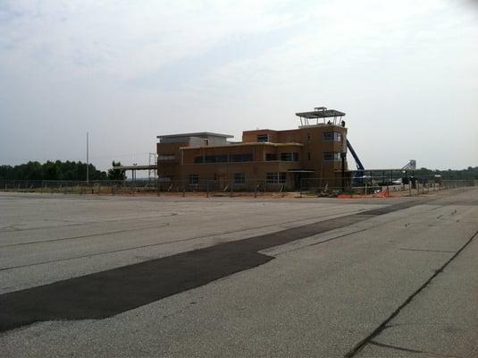 Airport terminal renovation, June 11, 2011