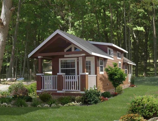 RV Park Model Cottage Style - RV Park Model can be placed on improved RV/Camper lot in Riverbend located in Lake Lure, North ...