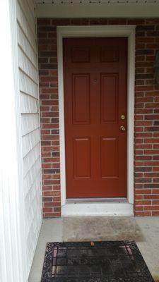 Exterior Door After