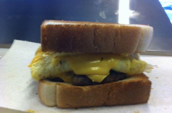 The Meatallica Breakfast Sandwich