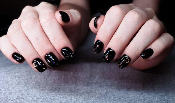 Japanese Gel Extensions with Tier 1 Nail Art