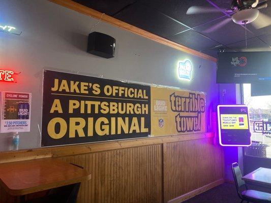 Steelers Bar in Ankeny!