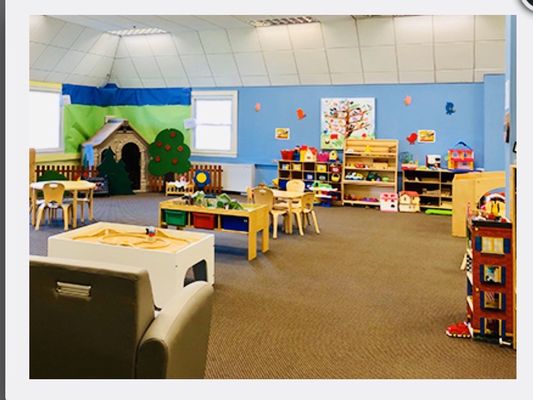 Kids Play Room at the Oxford Public Library