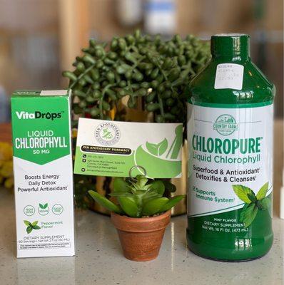 We have available Chlorophyll supplements!