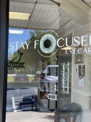 Stay Focused Eyecare Logo