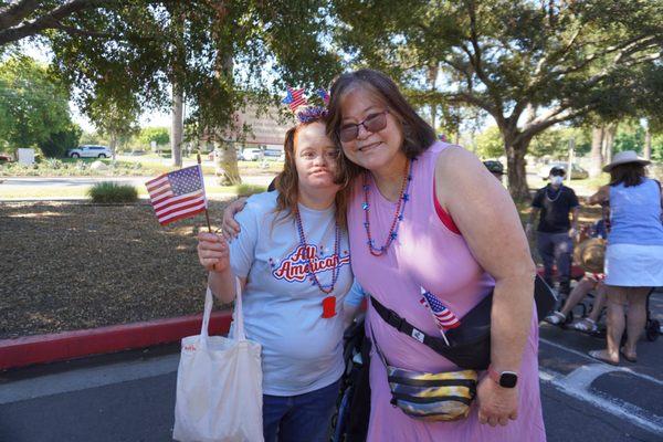 Gearing up for our annual 4th of July Celebration Parade