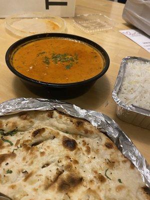 Garlic Garlic Naan & Butter Chicken Peshawari