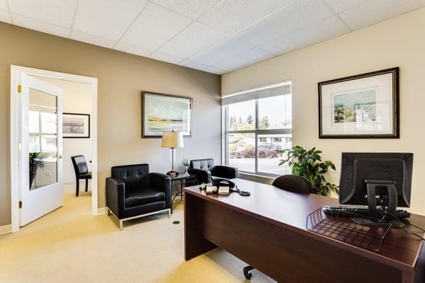 Our Tacoma Offices offer an array of meeting rooms, lounges and client areas for our Brokers to use.